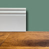 bancale da 100ml di Battiscopa DUCALE in POLIMERI linea BASICBOARD  120x15mm - BIANCO pitturabile