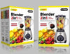 Frullatore 2 In 1 Pulse Lama Acciaio 1000w Brocca Vetro 1,5lt + 1 Piccola Q-fr60 Casa e cucina/Elettrodomestici per la cucina/Robot da cucina frullatori e impastatrici/Frullatori/Frullatori da tavolo Trade Shop italia - Napoli, Commerciovirtuoso.it