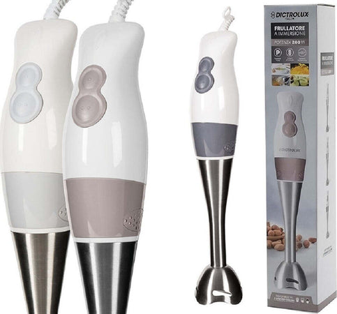 Frullatore A Immersione Mix Plus 2 Velocit? 200w Funzione Pulse Lame In Acciaio Casa e cucina/Elettrodomestici per la cucina/Robot da cucina frullatori e impastatrici/Frullatori/Frullatori ad immersione e minipimer Trade Shop italia - Napoli, Commerciovirtuoso.it