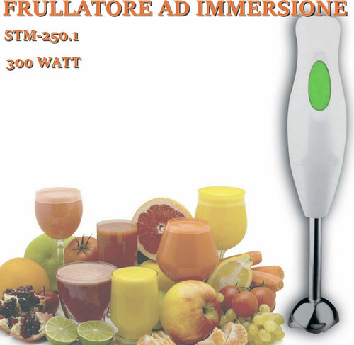 FRULLATORE AD IMMERSIONE MIXER LAME ACCIAIO INOX MINIPIMER SBATTITORE TRITATUTTO  Trade Shop italia - Napoli, Commerciovirtuoso.it