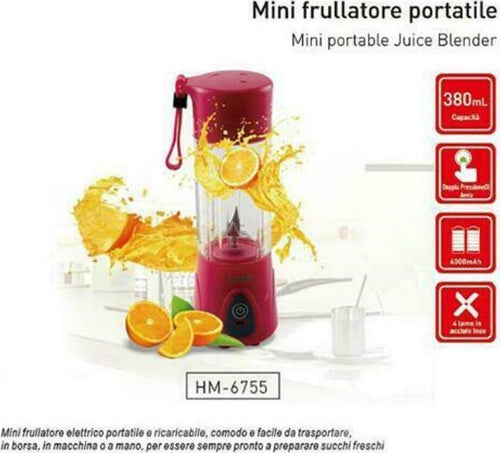 Frullatore Elettrico Portatile Mini Per Frappe Piccolo Mixer Di Vetro Tritatutto Casa, arredamento e bricolage > Elettrodomestici > Frullatori Trade Shop italia - Napoli, Commerciovirtuoso.it