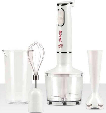 Frullatore-immersione-Girmi-MX1601-Hand-blender-with-kit-Bianco