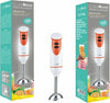 Frullatore Mixer A Immersione 300w Lame Acciaio 2 Velocit? Cucina Trita Tx-9112 Casa e cucina/Elettrodomestici per la cucina/Robot da cucina frullatori e impastatrici/Frullatori/Tritatutto e mini frullatori Trade Shop italia - Napoli, Commerciovirtuoso.it