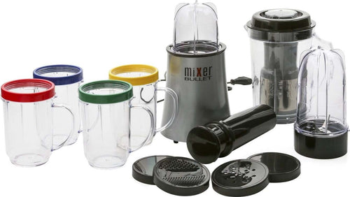 Frullatore Mixer Bullet Robot 21 Pezzi Con Kit Centrifuga Tritatutto Elettrico Casa, arredamento e bricolage > Elettrodomestici > Frullatori > Visto in TV Trade Shop italia - Napoli, Commerciovirtuoso.it