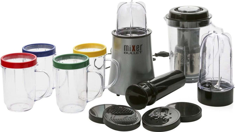 Frullatore Mixer Bullet Robot 21 Pezzi Con Kit Centrifuga Tritatutto Elettrico Casa, arredamento e bricolage > Elettrodomestici > Frullatori > Visto in TV Trade Shop italia - Napoli, Commerciovirtuoso.it