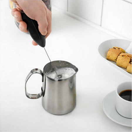 Frullino Montalatte Miscelatore Caffe Latte Cappuccino Sbattitore Bevande Utensili Cucina Trade Shop italia - Napoli, Commerciovirtuoso.it