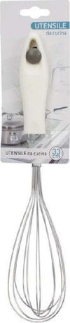 Frusta 33 Cm Con Manico In Plastica Bianca Utensile Da Cucina Pasticceria 66157 Casa, arredamento e bricolage > Cucina > Utensili Cucina Trade Shop italia - Napoli, Commerciovirtuoso.it