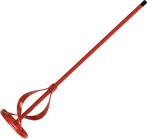 FRUSTA IN ACCIAIO ZINCATO PER MISCELATORE PITTURA COLLA MALTA COLORE ROSSO  Trade Shop italia - Napoli, Commerciovirtuoso.it