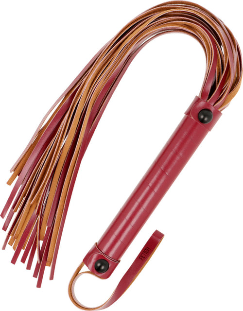 Frustino Fetish Bondage Fetish Submissive Dark Room Flogger Vegan Leather Frusta Rossa 28cm Salute e cura della persona/Erotismo e contraccezione/Bondage/Accessori per costrizione Kondorama - Martinsicuro, Commerciovirtuoso.it