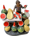 Fruttivendolo statuetta in terracotta artigianale per presepe napoletano da h 10 cm Casa e cucina/Decorazioni per interni/Addobbi e decorazioni per ricorrenze/Decorazioni natalizie/Presepi/Statuine e fondali per il presepe MagiediNatale.it - Altamura, Commerciovirtuoso.it