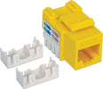 Frutto-Keystone-RJ45-Cat.6-UTP-non-schermato-Giallo-Intellinet