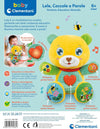 Clementoni Baby - Lele Coccole e Parole - Peluche Parlante Interattivo, Gioco Educativo Prima Infanzia Bambini 6 Mesi, Gioco Pupazzo Neonato, Musicale, Luci e Suoni, con Batterie, in Italiano