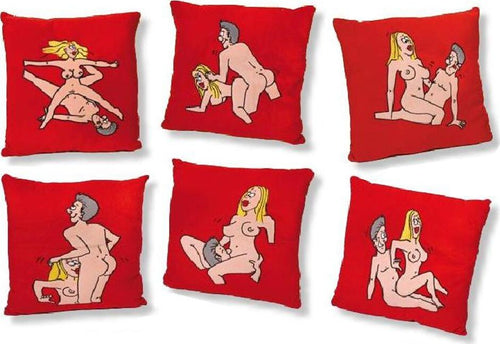 Ft003 Cuscino Kamasutra Cm 35 X 35 Salute e cura della persona/Erotismo e contraccezione/Sex toys/Gadget per addio al nubilato e al celibato Kondorama - Martinsicuro, Commerciovirtuoso.it