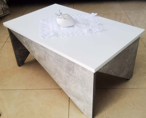FT6-Tavolino-basso-da-salotto-soggiorno-caffè-divano-ufficio-studio-bar-legno-bianco-e-grigio-cemento