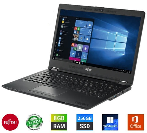 Notebook Fujitsu Lifebook U748 Intel Core i5-8265U 14 Pollici 8/256GB Ricondizionato