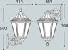 FUMAGALLI BISSO/RUT BIANCO TRASP E27 | E26131000WXE27 Illuminazione/Illuminazione per esterni/Lampade da parete Zencoccostore - Formia, Commerciovirtuoso.it
