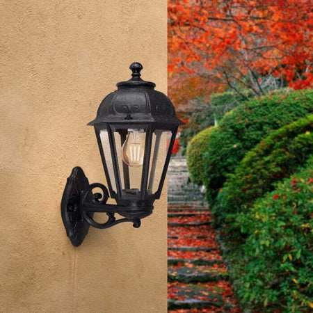 FUMAGALLI BISSO/SABA NERO TRASP E27 | K22131000AXE27 Illuminazione/Illuminazione per esterni/Lampade da parete Zencoccostore - Formia, Commerciovirtuoso.it