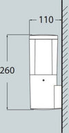 FUMAGALLI CARLO WALL GRIGIO TRASP LED GU10 3,5W CCT | DR1570000LXU1K Illuminazione/Illuminazione per esterni/Lampade da parete Zencoccostore - Formia, Commerciovirtuoso.it