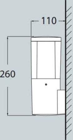FUMAGALLI CARLO WALL GRIGIO TRASP LED GU10 3,5W CCT | DR1570000LXU1K Illuminazione/Illuminazione per esterni/Lampade da parete Zencoccostore - Formia, Commerciovirtuoso.it