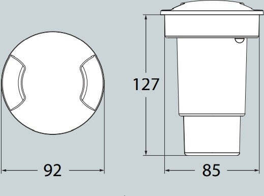 FUMAGALLI CECI 90 3L NERO SATIN LED GU10 6W CCT SET | 1F3000000AXU1K Illuminazione/Illuminazione per esterni/Luci per sentieri Zencoccostore - Formia, Commerciovirtuoso.it