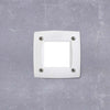FUMAGALLI LETI 100 SQUARE BIANCO OPALE LED GX53 3W CCT SET | 3C1000000WYG1K Illuminazione/Illuminazione per esterni/Lampade da parete Zencoccostore - Formia, Commerciovirtuoso.it