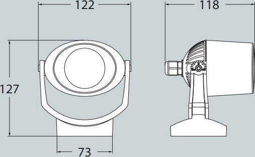 FUMAGALLI MINITOMMY NERO SATIN LED GU10 6W CCT SET | 1M1000000AXL1K Illuminazione/Illuminazione per esterni/Lampade da parete Zencoccostore - Formia, Commerciovirtuoso.it