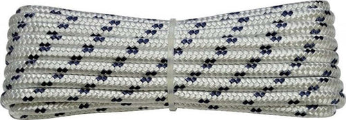 FUNE NYLON MULTIUSO INTRECCIATA BIANCO NERO NAUTICA DIAMETRO 8 MM 15 MT SELF-SERVICE CORDA CAVO INTRECCIATA Fai da te/Ferramenta/Teloni e imbracature/Corde Trade Shop italia - Napoli, Commerciovirtuoso.it