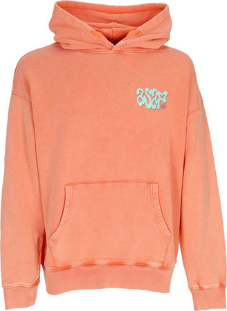 FUNKY-Felpa-Leggera-Cappuccio-Uomo-Asap-Hoodie-Washed-Coral-da-uomo