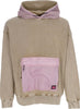FUNKY-Felpa-Leggera-Cappuccio-Uomo-Hike-Tech-Hoodie-Washed-Sand-da-uomo