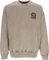FUNKY-Felpa-Leggera-Girocollo-Uomo-Stoner-Idols-Crewneck-Washed-Sand-da-uomo