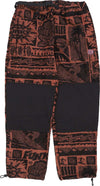 FUNKY-Pantalone-Tuta-Felpato-Uomo-Tribe-Fleece-Trousers-Rust-da-uomo