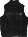 FUNKY-Smanicato-Uomo-Grog-Sherpa-Vest-Black-da-uomo