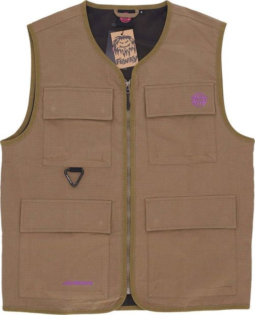 FUNKY-Smanicato-Uomo-Yeti-Vest-Sundial-da-uomo