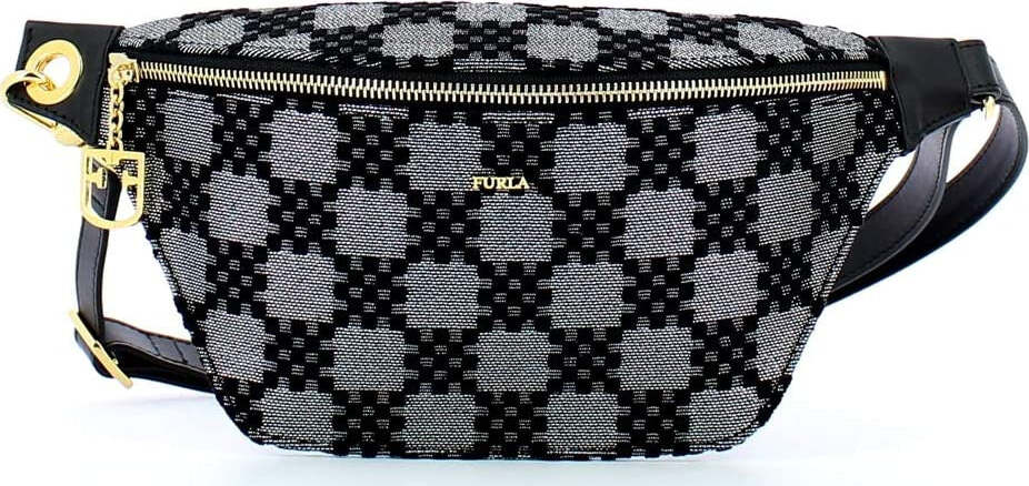 Furla Marsupio Donna Fortezza Silver Nero Moda/Valigie borse e accessori da viaggio/Marsupi/Marsupi alla moda Scontolo.net - Potenza, Commerciovirtuoso.it
