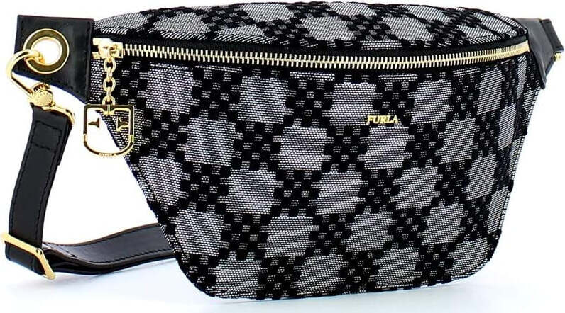 Furla Marsupio Donna Fortezza Silver Nero Moda/Valigie borse e accessori da viaggio/Marsupi/Marsupi alla moda Scontolo.net - Potenza, Commerciovirtuoso.it