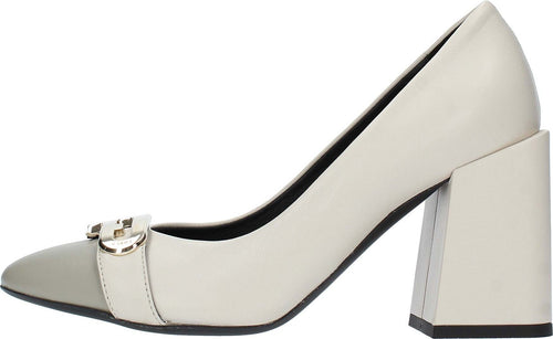 Furla-Scarpe-con-Tacco-Beige-da-donna