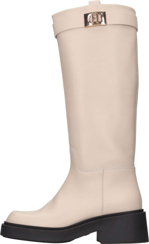 Furla-Stivali-Beige-da-donna