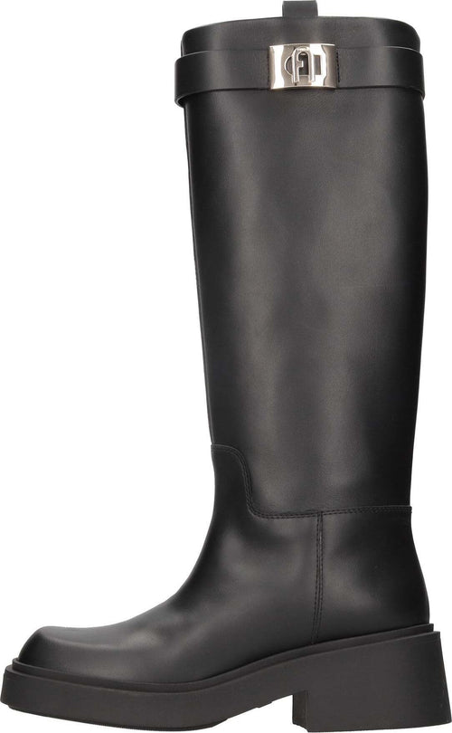 Furla-Stivali-Nero-da-donna