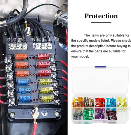 Fusibili Assortiti 101 Pz Lamellari Per Auto E Moto Barca Kit Fusibbili Standard Auto e Moto/Parti per auto/Fusibili/Fusibili piatti Trade Shop italia - Napoli, Commerciovirtuoso.it