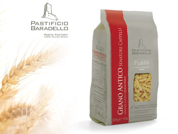 Casarecce - Grano antico Senatore Cappelli - 350 gr - Pastificio Baradello