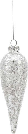 Fuso decorazione per albero di natale Ghiaccio pendaglio in vetro Casa e cucina/Decorazioni per interni/Addobbi e decorazioni per ricorrenze/Decorazioni natalizie/Addobbi e decorazioni/Palle e palline MagiediNatale.it - Altamura, Commerciovirtuoso.it