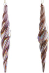 Fuso decorazione per albero di natale Lavanda pendaglio in vetro da 24 cm Casa e cucina/Decorazioni per interni/Addobbi e decorazioni per ricorrenze/Decorazioni natalizie/Addobbi e decorazioni/Palle e palline MagiediNatale.it - Altamura, Commerciovirtuoso.it
