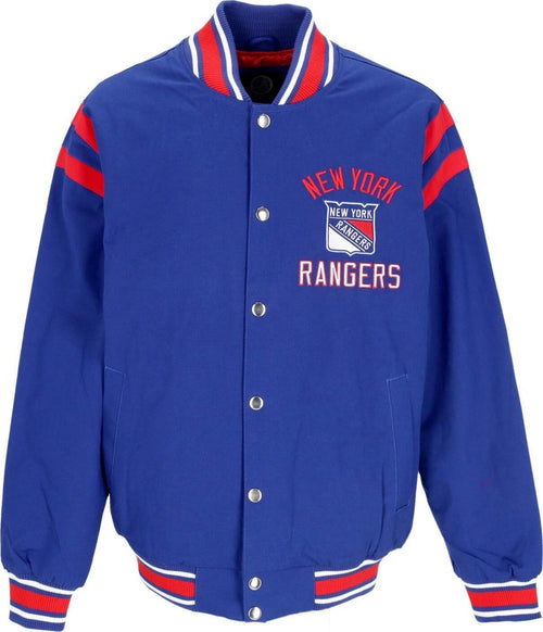 G-III-Giubbotto-Bomber-Uomo-Nhl-Tailback-Varsity-Jacket-Neyran-Original-Team-Colors-da-uomo