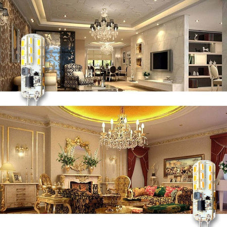 G4 24LED 3014 SMD 1.5W Lampada luce bianco caldo AC/DC 12V Luce FREDDA CALDA Illuminazione/Lampadine/Lampadine a LED Trade Shop italia - Napoli, Commerciovirtuoso.it
