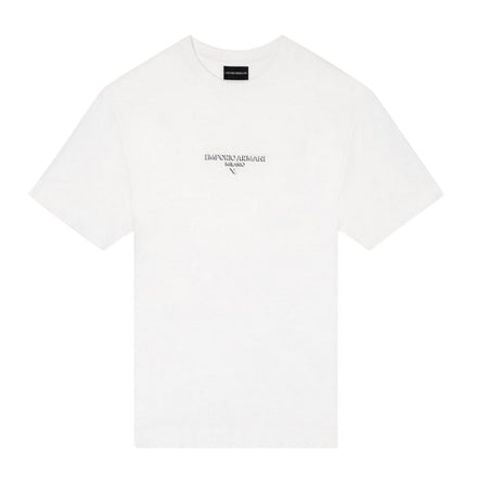EMPORIO ARMANI t-shirt uomo emporio armani - t-shirt - bianco da uomo