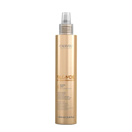 Cadiveu blonde reconstructor n° 4 blonde lock 200 ml maschera spray senza risciacquo specifica per capelli biondi