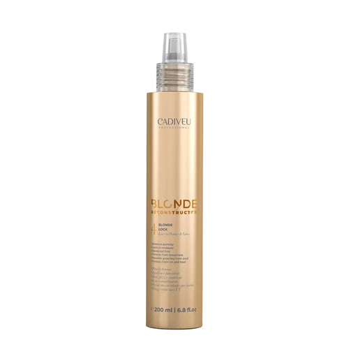 Cadiveu blonde reconstructor n° 4 blonde lock 200 ml maschera spray senza risciacquo specifica per capelli biondi