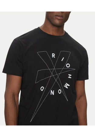 John Richmond T-SHIRT T-SHIRT HUSILLO da uomo