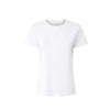 Pinko t-shirt donna pinko - bussolotto t-shirt jersey - bianco da donna