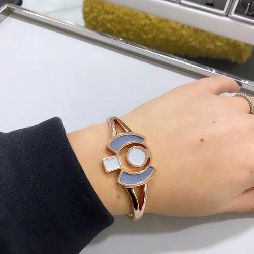 Bracciale Orbital Incanto Alexarte in materiali anallergici, con cristalli e placcature pregiate, confezione di lusso artigianale